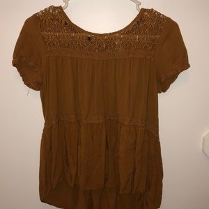 Mustard Yellow Blouse